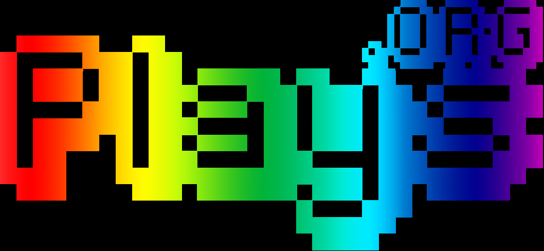 plays.acceptersite.com logo in rainbows.