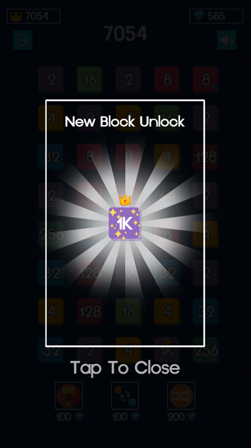2248 Merge Puzzle Game Block Unlock Screenshot.