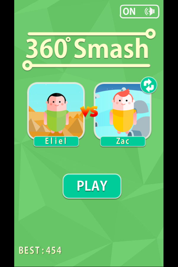 360 Smash Game VS Play Screenshot.