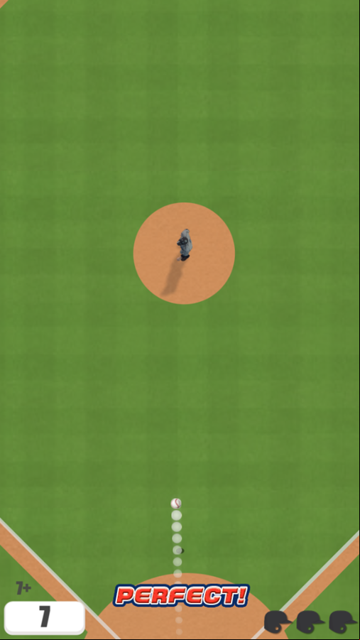 3D Baseball Super Game Play Screenshot.