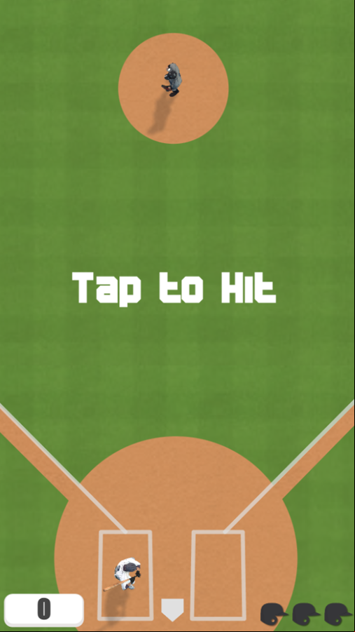 3D Baseball Super Game How To Play Screenshot.