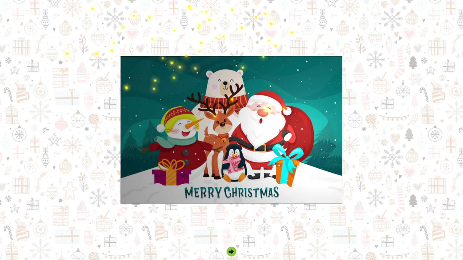 3D Christmas Block Game level Complete Screenshot.