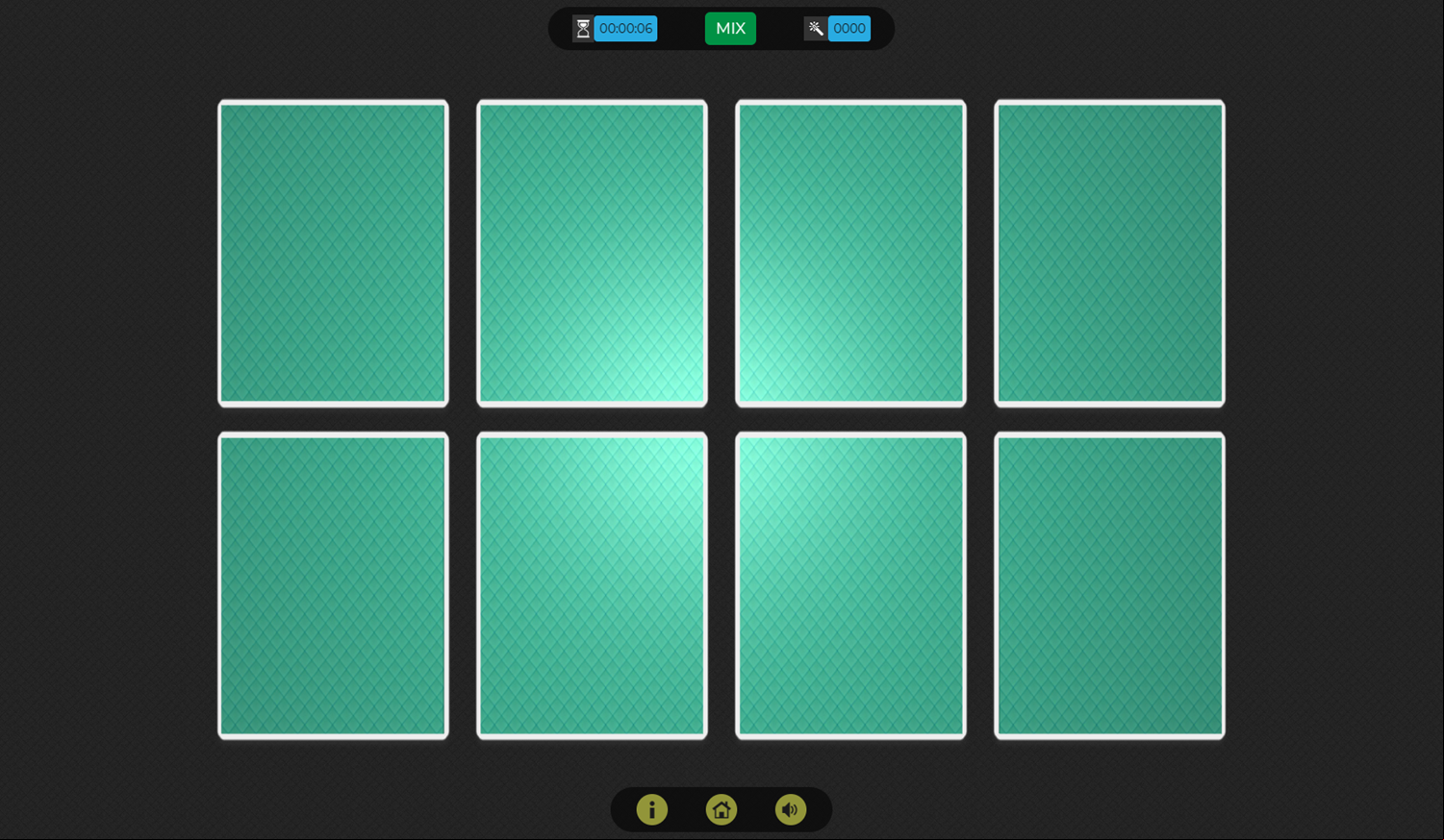 3D Math Memory Game Level Start Screenshot.