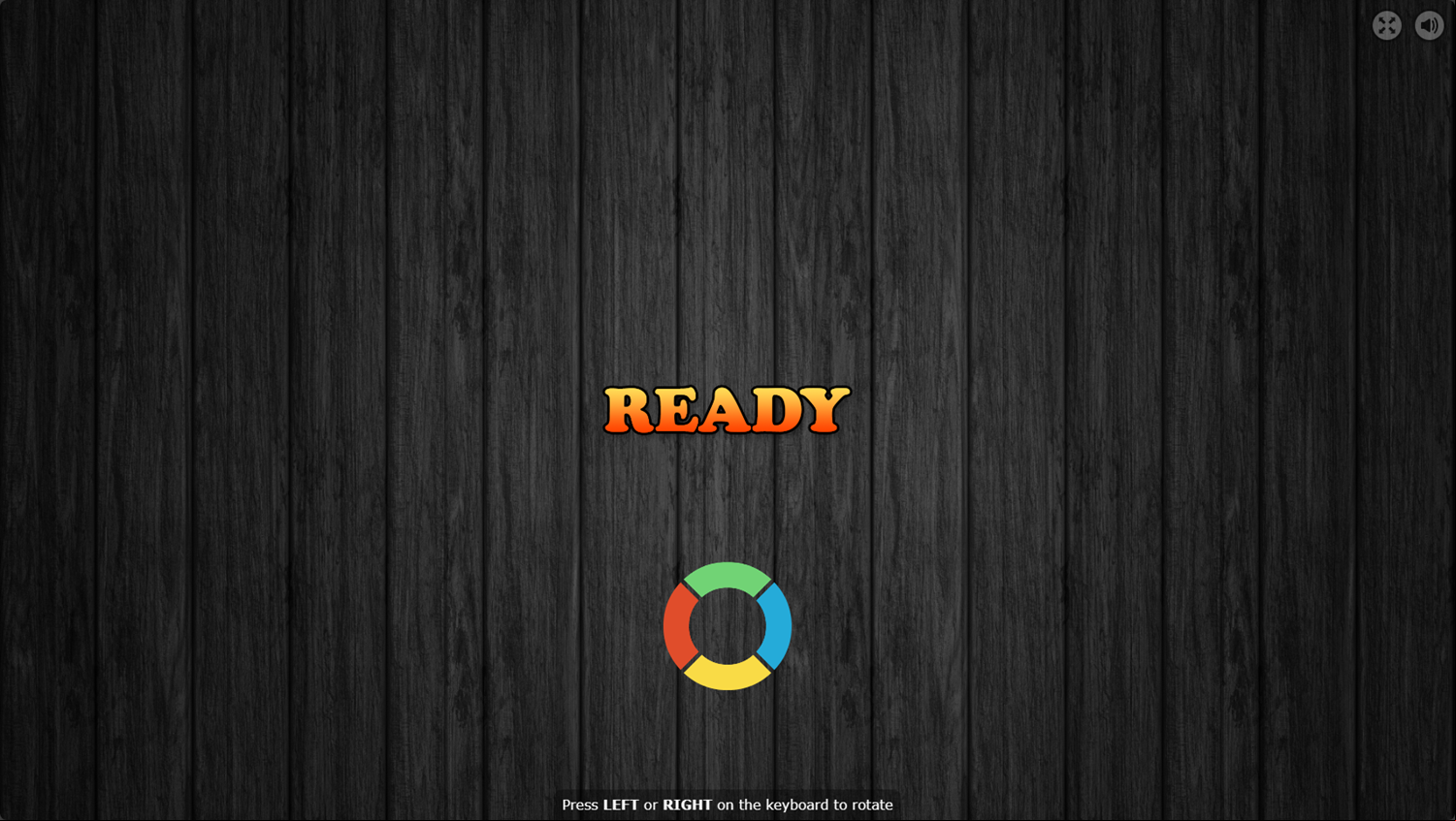 4 Colors Game Ready Screenshot.