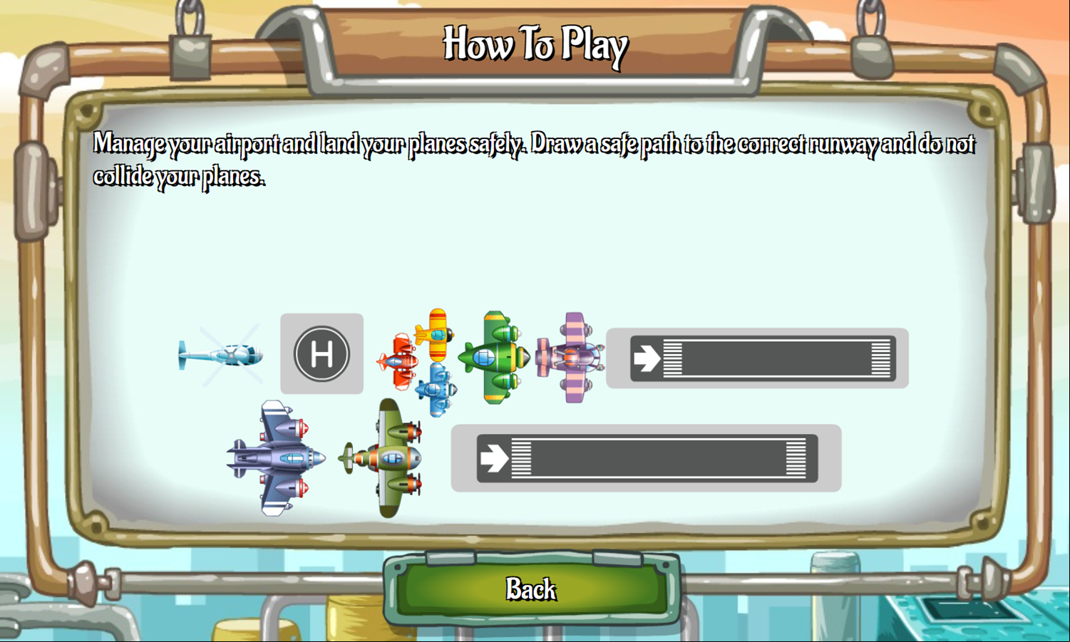 Airport Management 3 Game How To Play Screenshot.
