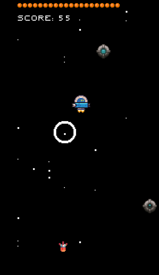Alien Invasion Game Play Screenshot.