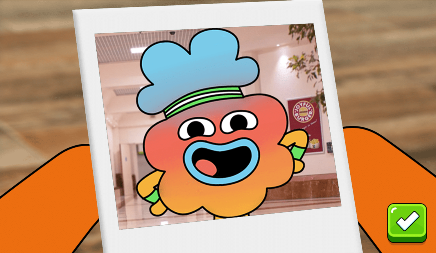 Amazing World of Gumball Darwin's Yearbook Game Tobias Picture Screenshot.
