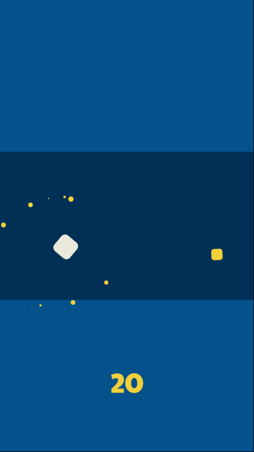 Angle Route Game Over Screenshot.