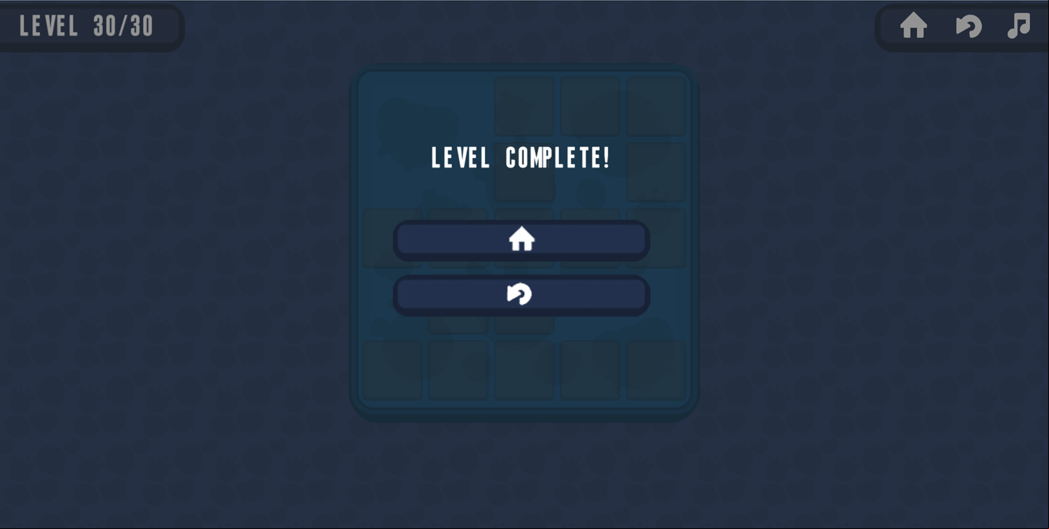 Animal Cells Game Level Complete Screenshot.