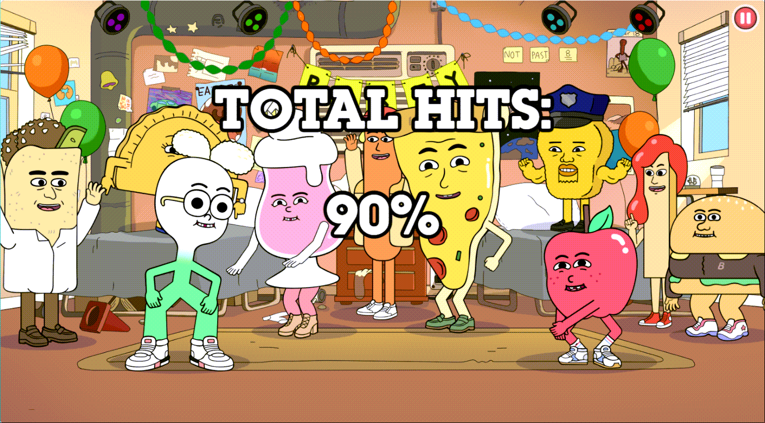 Apple & Onion Beats Battle Total Hits Screenshot.