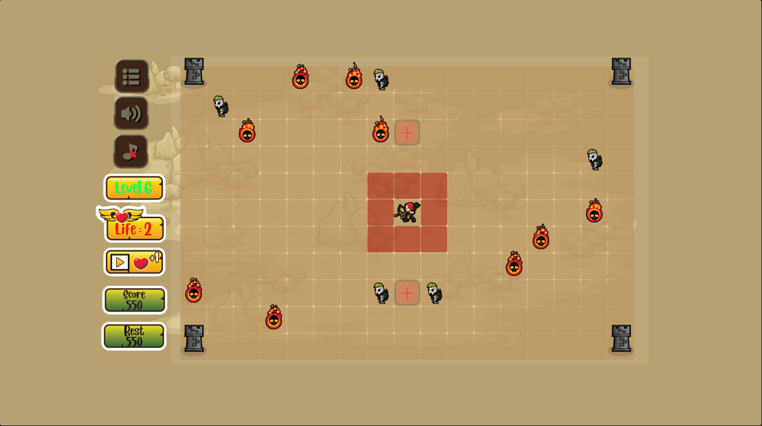 Archer Battle Game Next Level Screenshot.