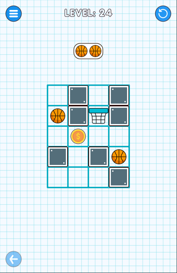 Basket Goal Game Next Level Screenshot.
