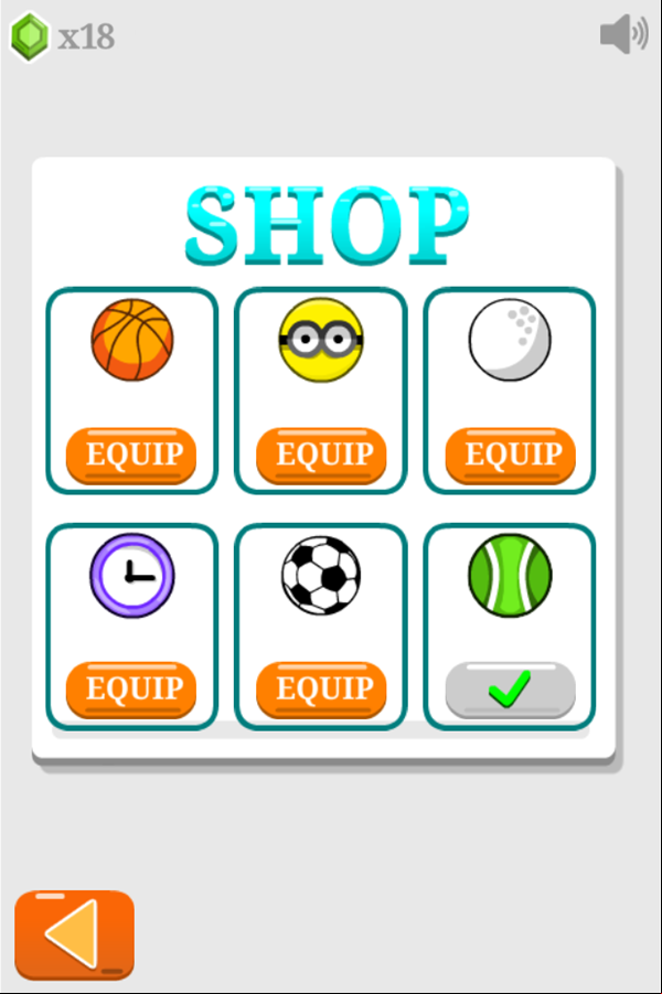 Basketball Line Game All Balls Purchased Screenshot.