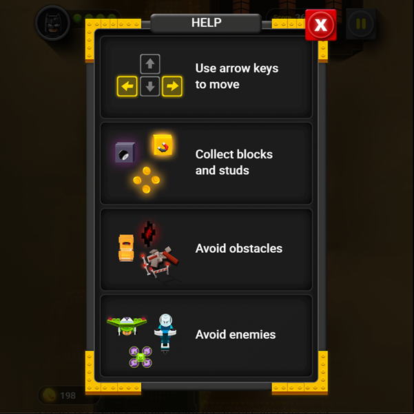 Batman Gotham City Speed Help Screenshot.