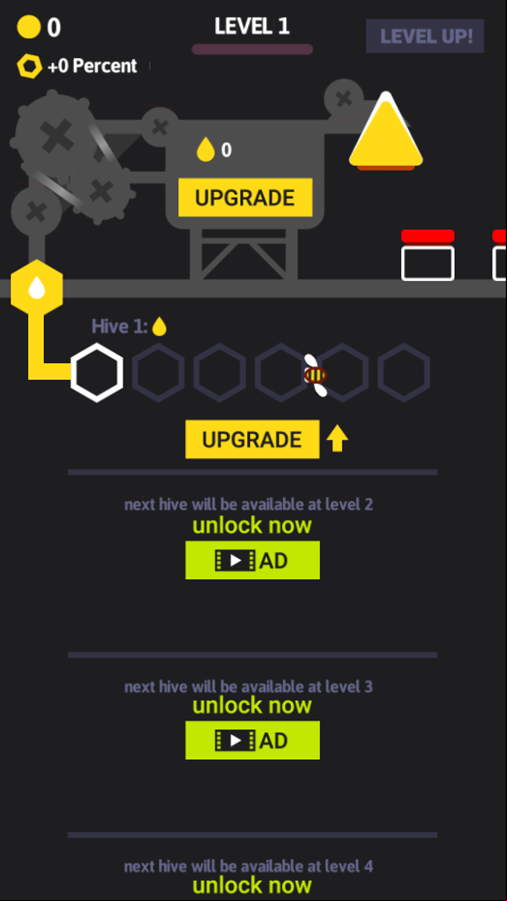 Bee Game Screenshot.