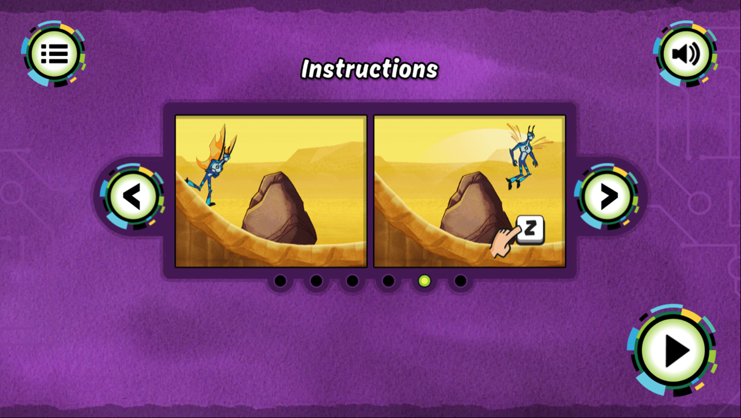 Ben 10 Hero Time Game Fourth Skill Screenshot.