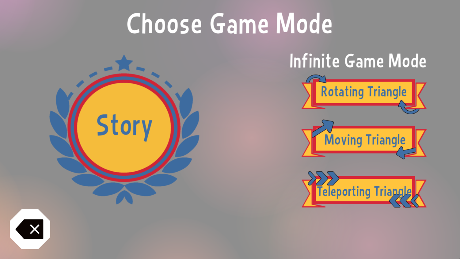 Bermuda Triangle Game Mode Screenshot.