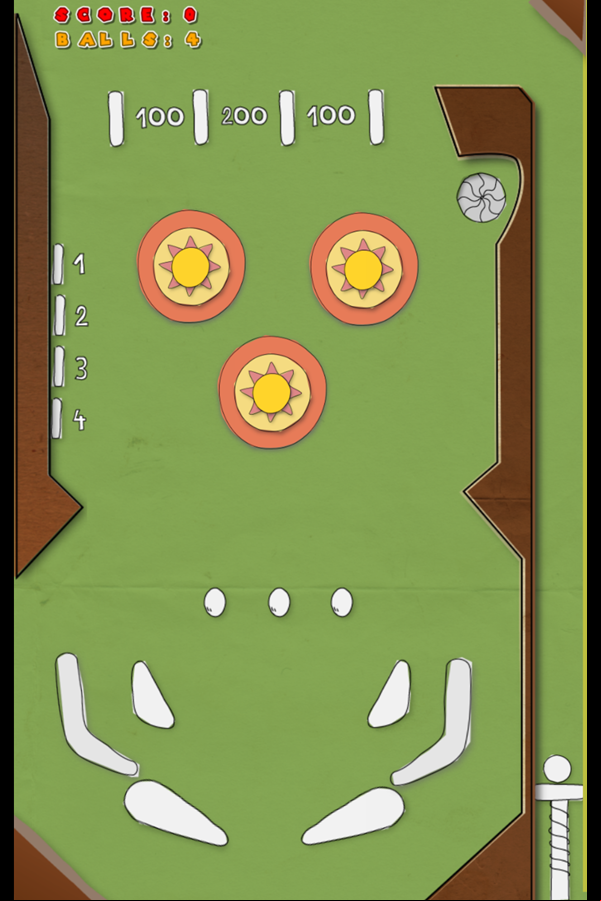 Bin Pall Game Welcome Screen Screenshot.