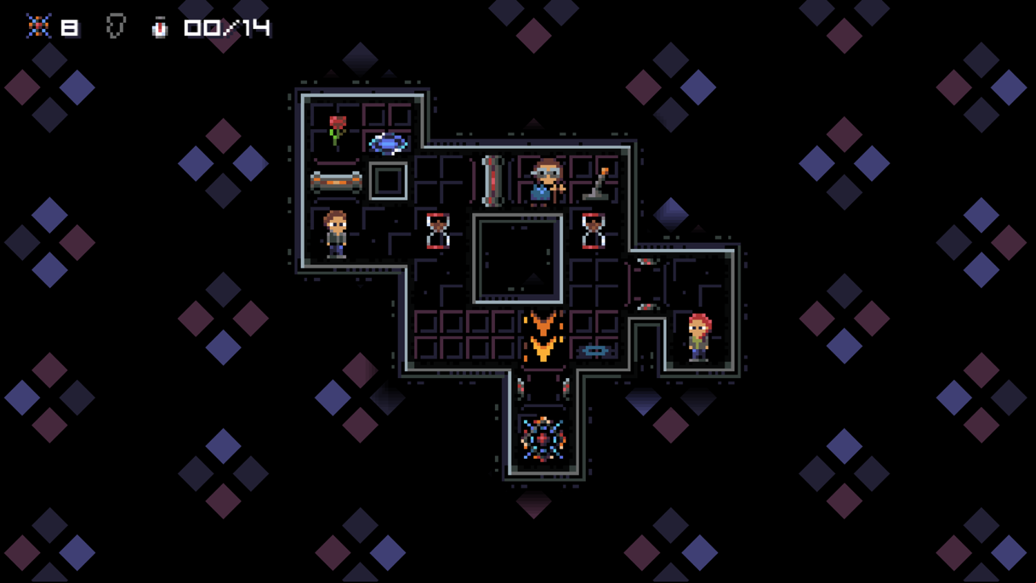 Blaze of Affection Game Level 19 Three's a Crowd Screenshot.