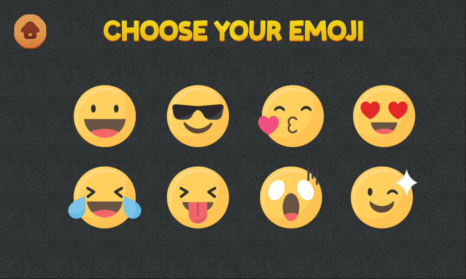 Bomberman Emoji Game Choose Your Emoji Screenshot.