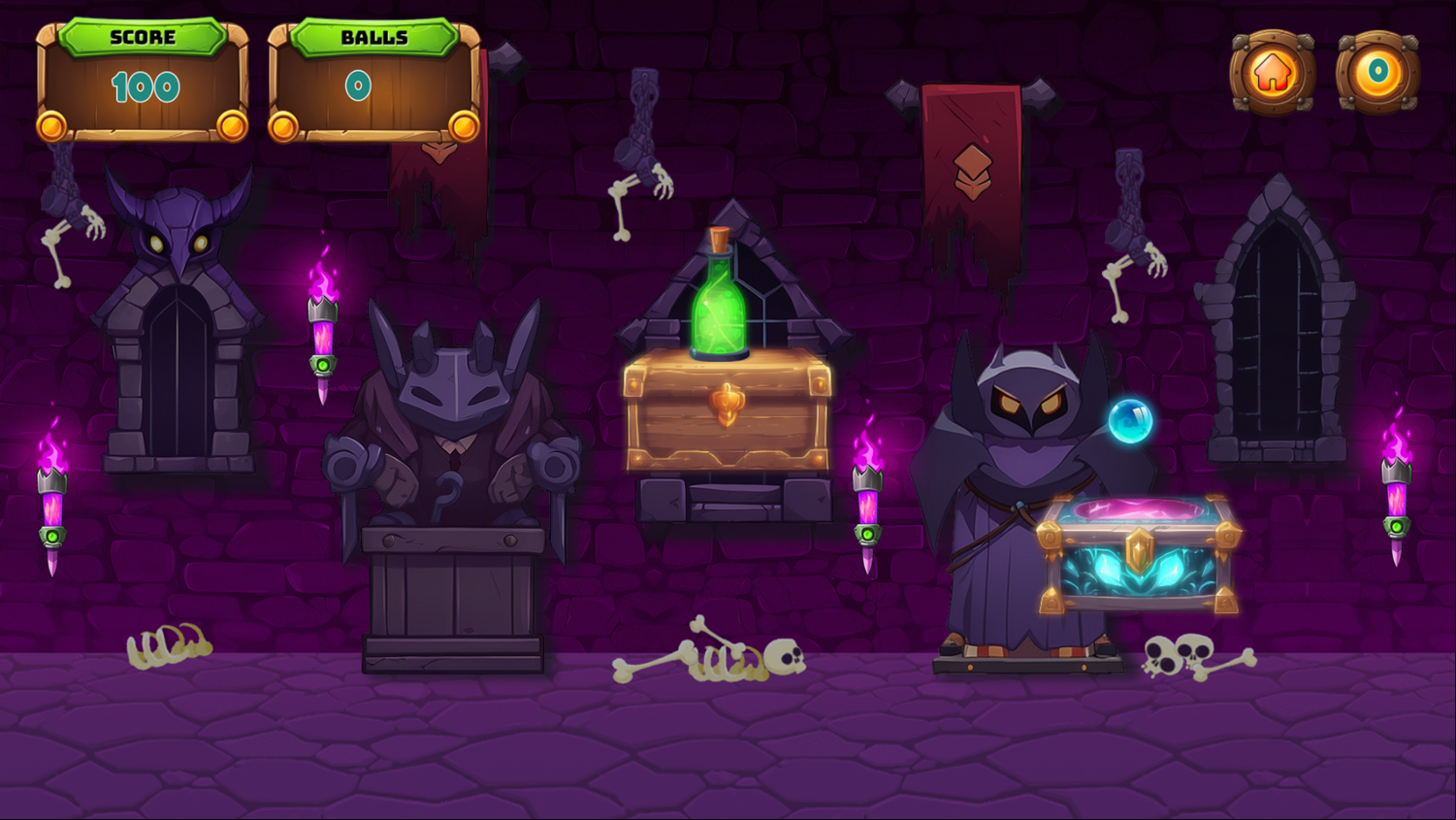 Bottle Escape Game Start Screenshot.