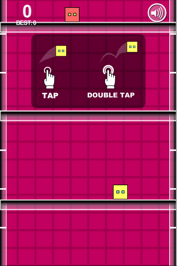 Box Jump Up Game How To Play Screenshot.