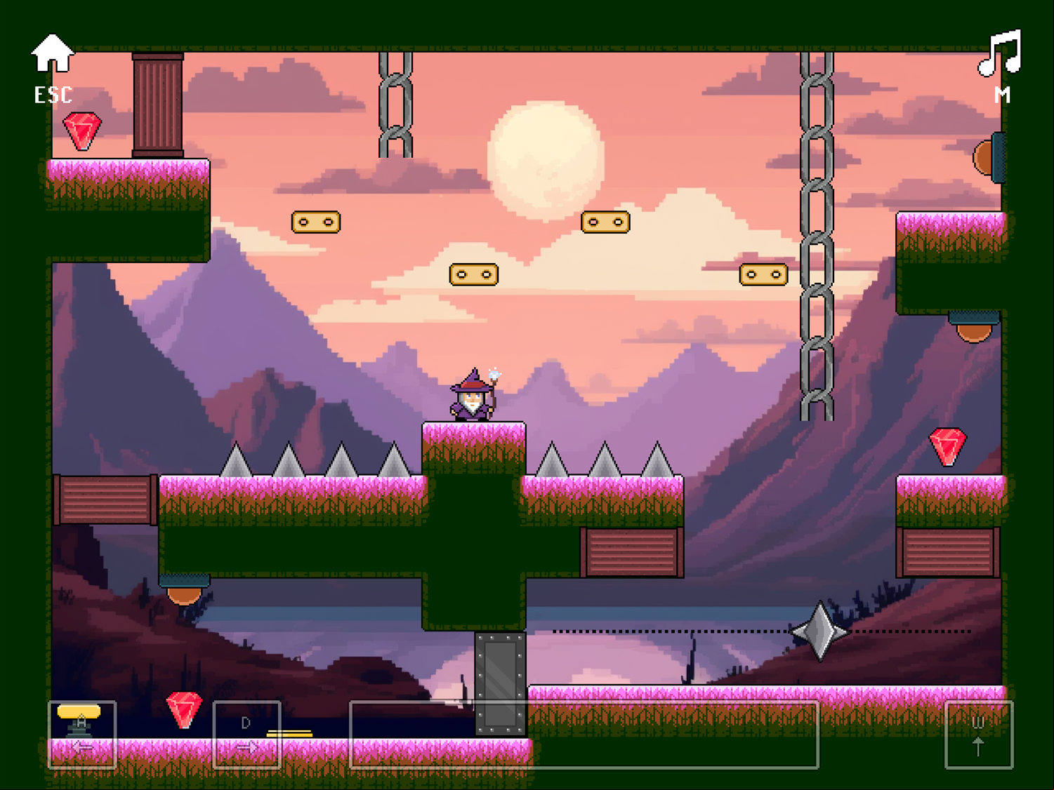 Boxes Wizard 2 Game Final Level Screenshot.