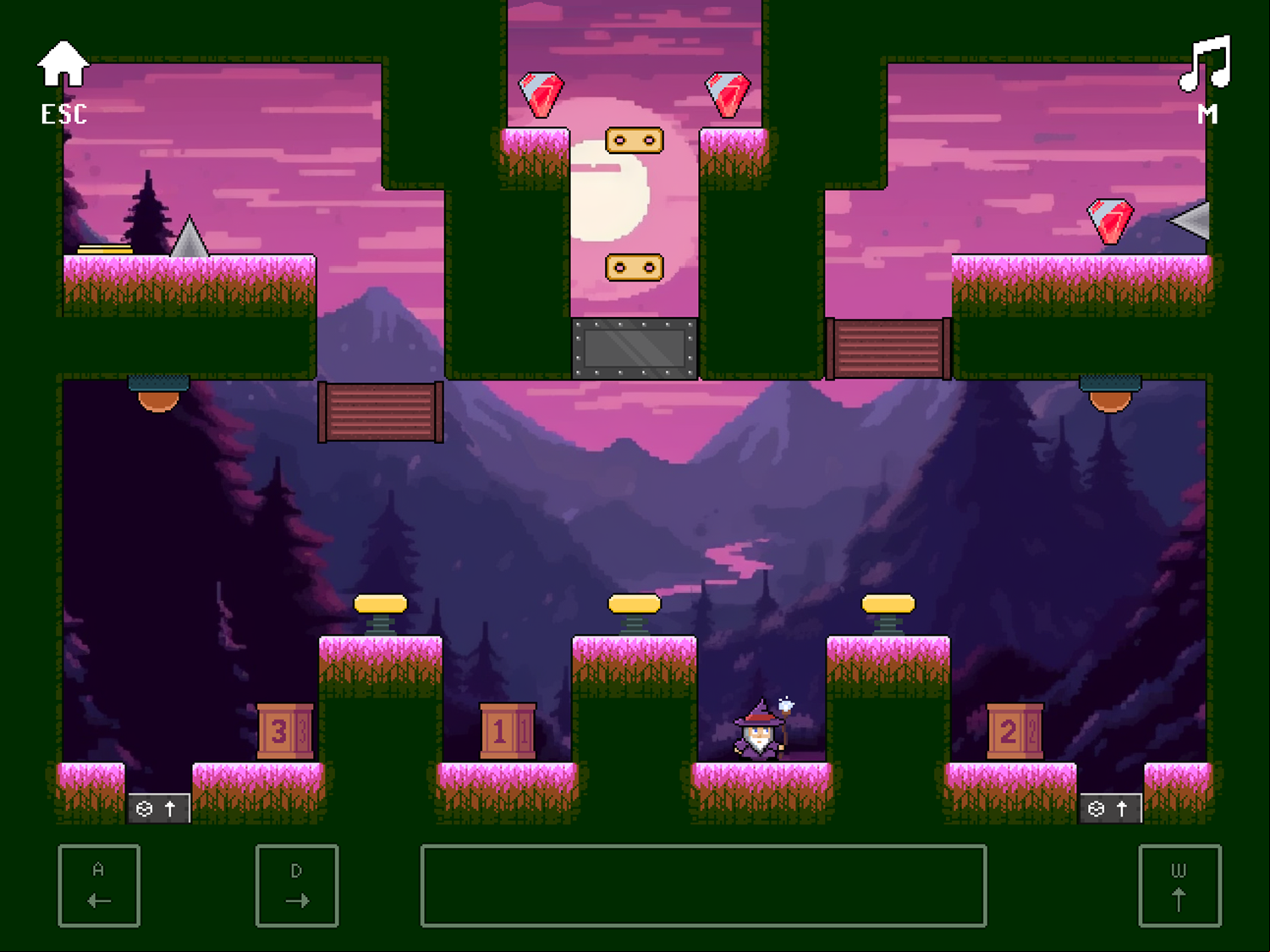 Boxes Wizard 2 Game Next Level Screenshot.