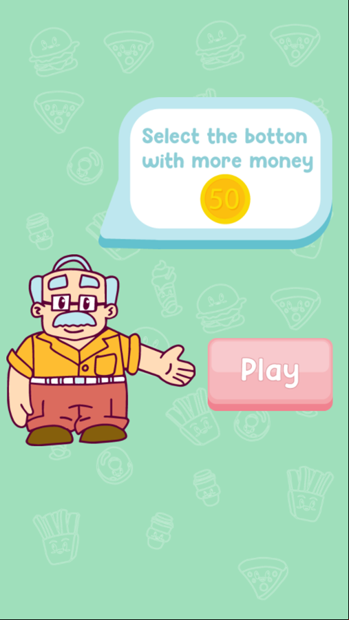 Brain Academy Game Select More Money Screenshot.