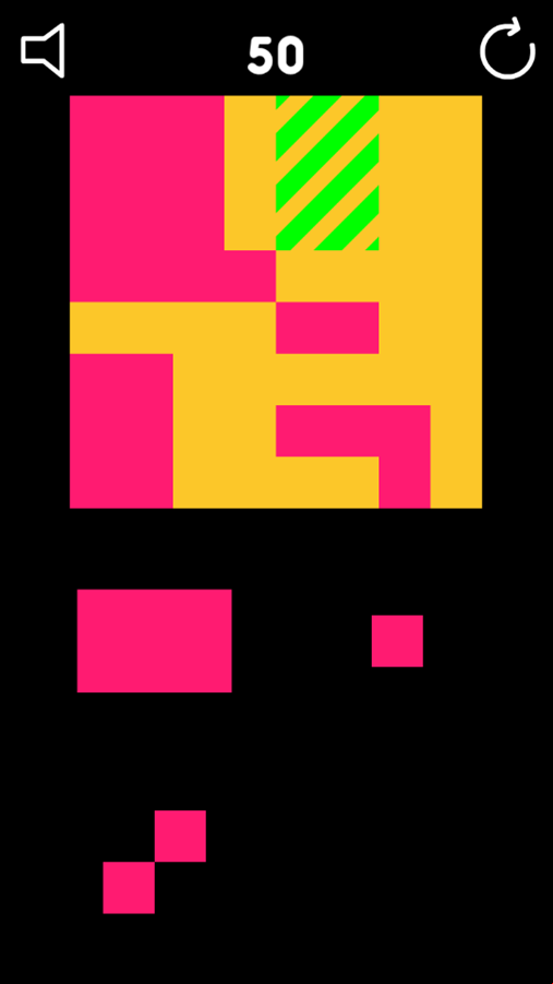 Brain Bloxx Game Play Screenshot.
