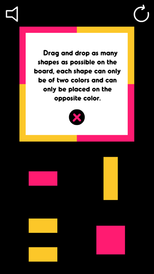Brain Bloxx Game How To Play Screenshot.