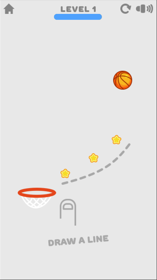Brain Dunk Game How to Play Screen Screenshot.
