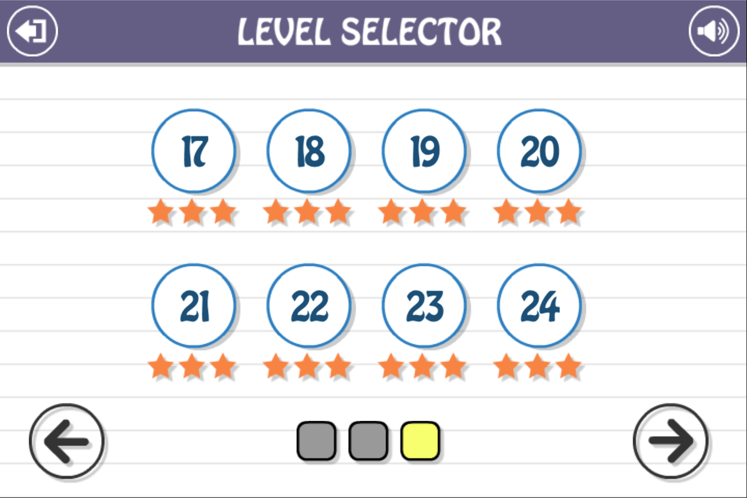 Brain For Monster Truck Game Level Select Screen Screenshot.