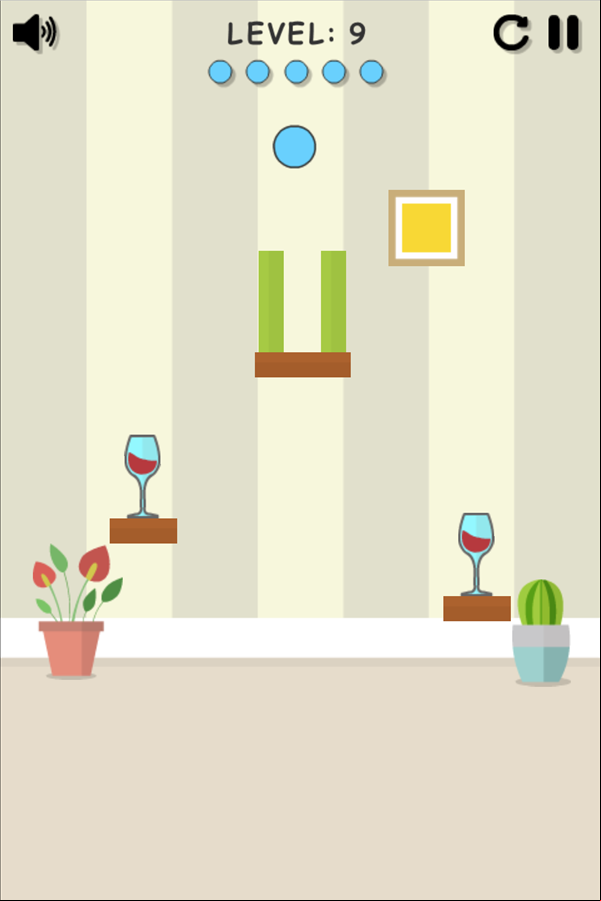Break The Cup Game Hit Wood Blocks Screenshot.