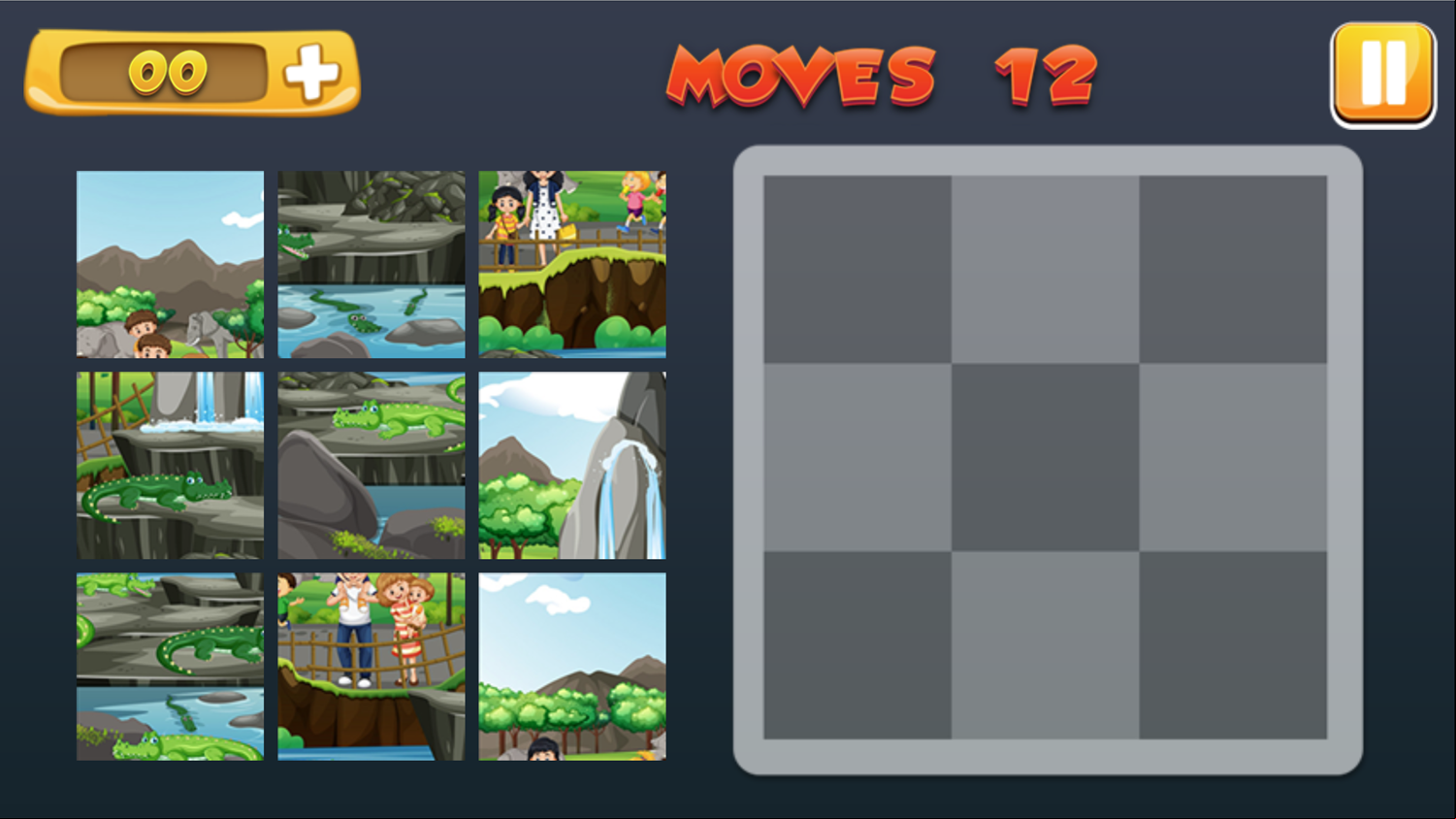 Build The Picture Game Screenshot.