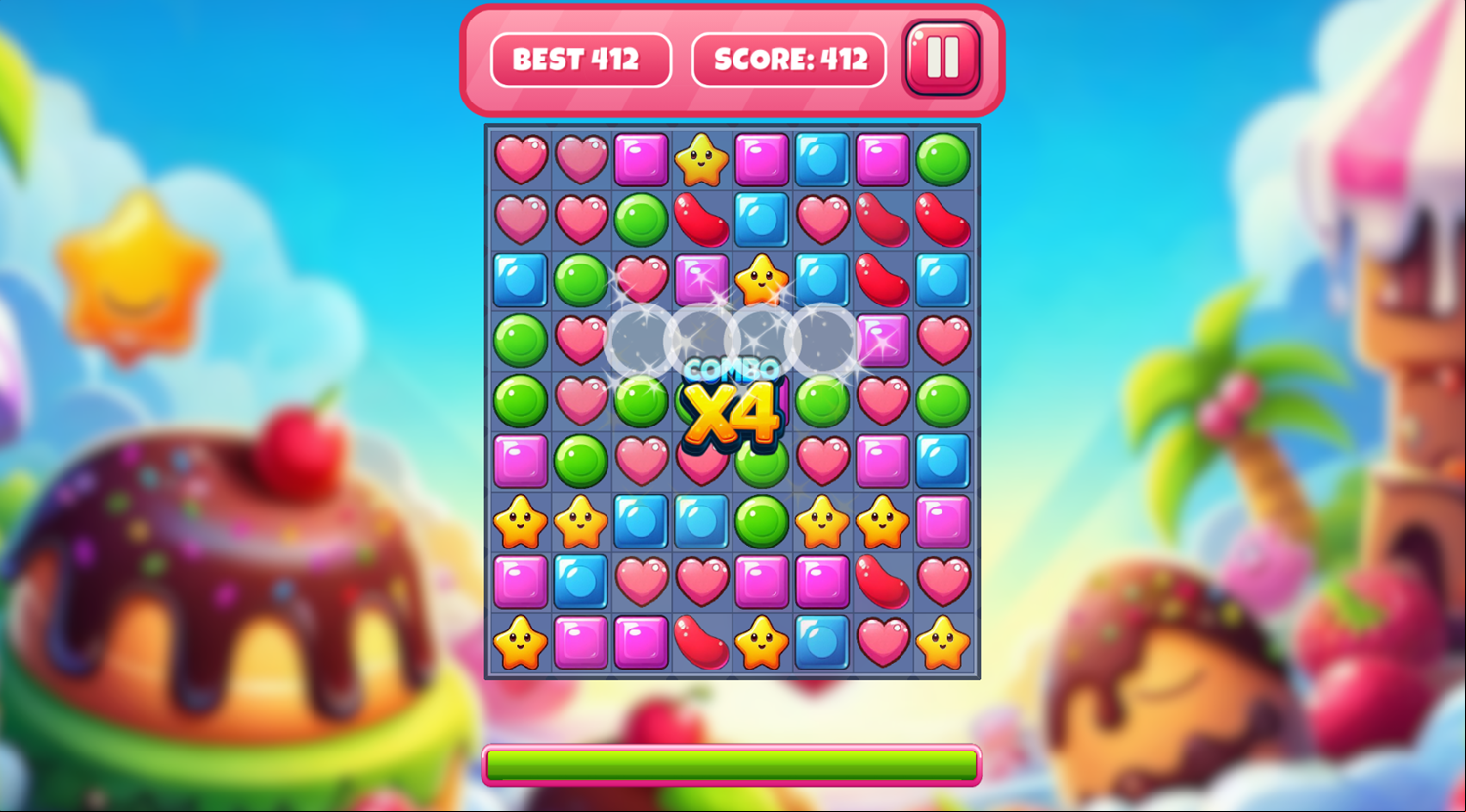 Candy Dash 2 Game Play  Screenshot.