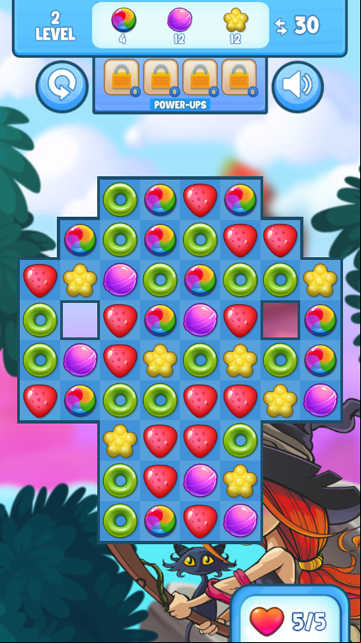 Candy Match Saga 2 Game Next Level Screenshot.