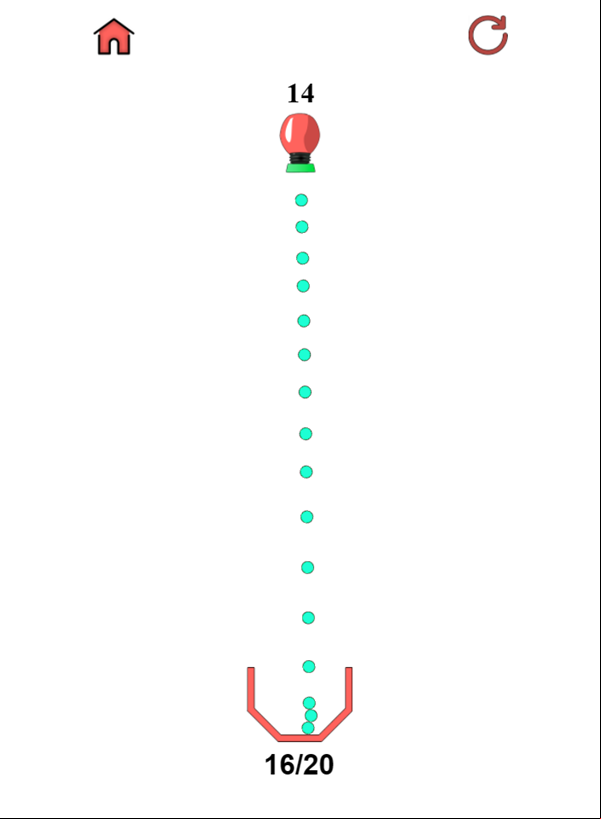 Cannon Ball Strike Game Level Start Screenshot.