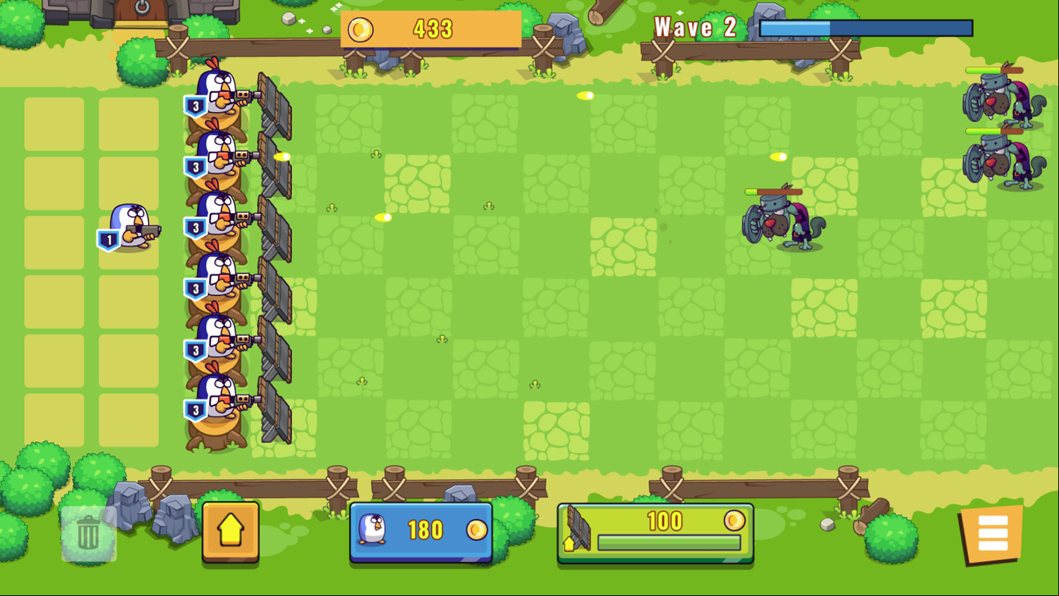 Chicken Merge and War Game Screenshot.