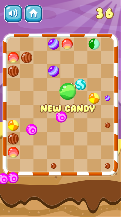 Choco Dip Game Screenshot.