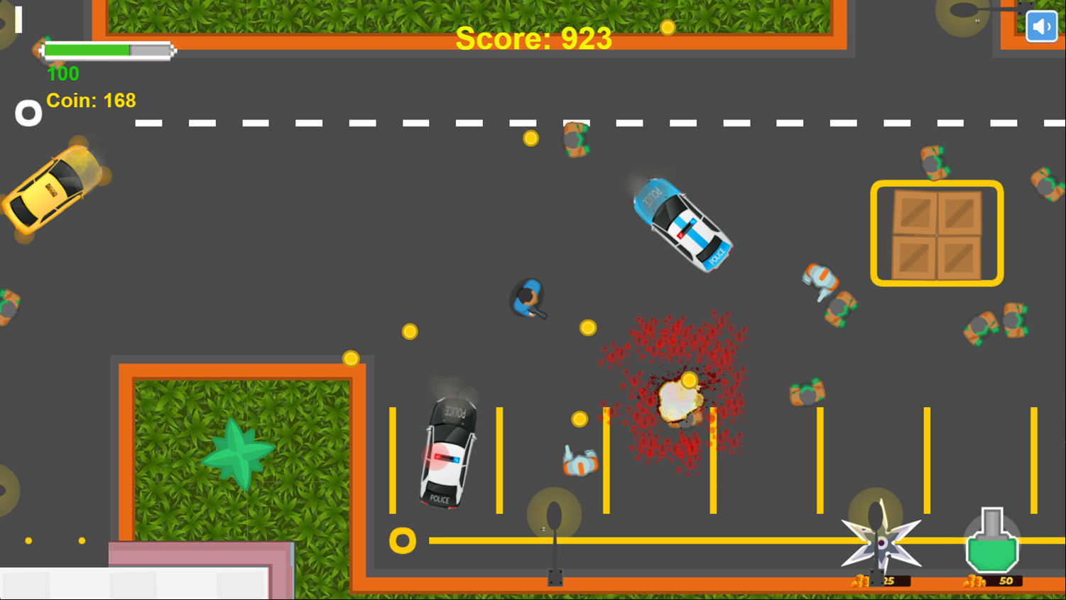 Circuitry of the Dead Game Play Screenshot.