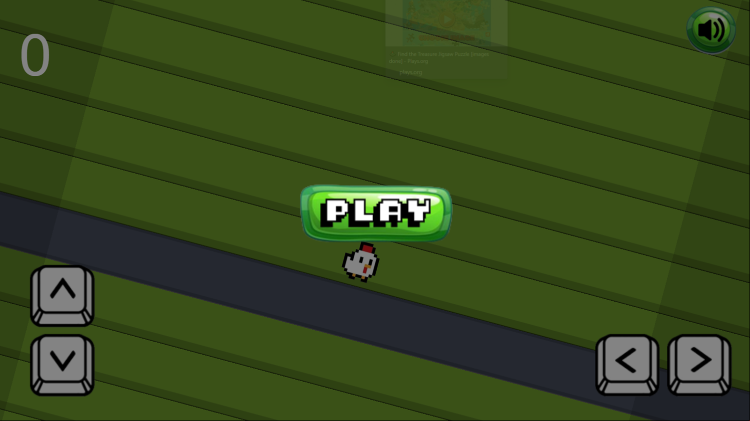 Clash Road Game Start Screenshot.