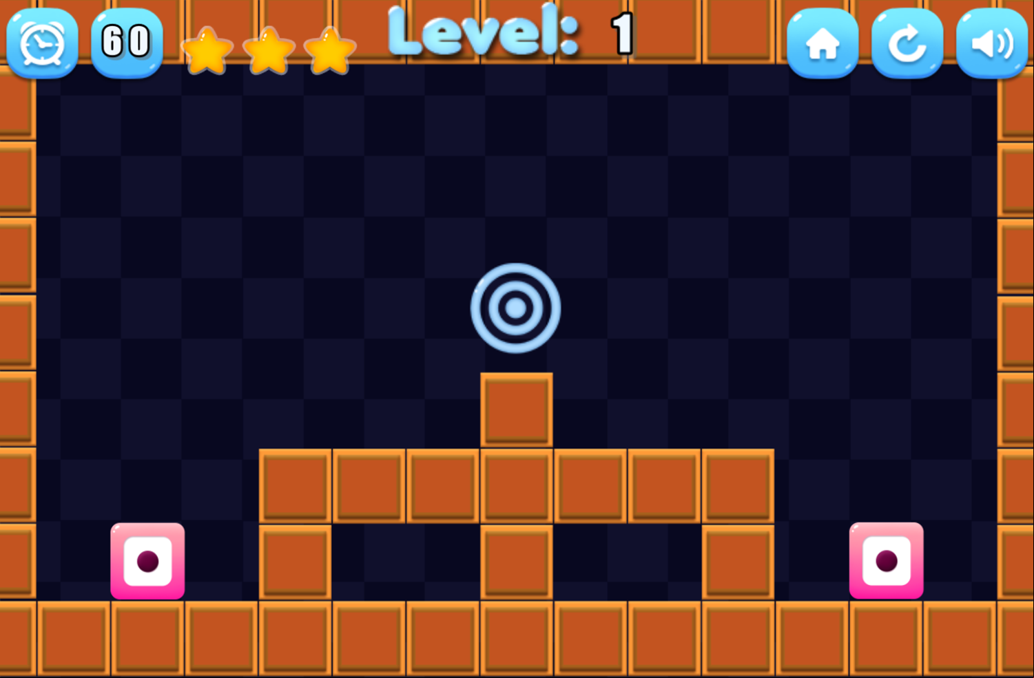 Clone Jumping Game Level Start Screenshot.