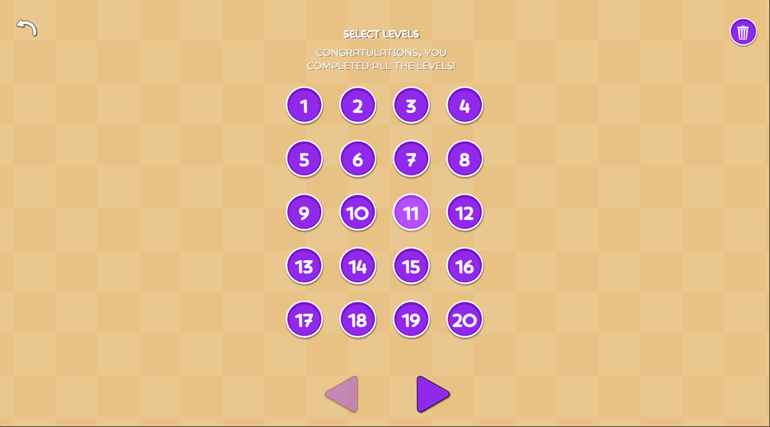 Color Connect 2 Game Complete Screenshot.