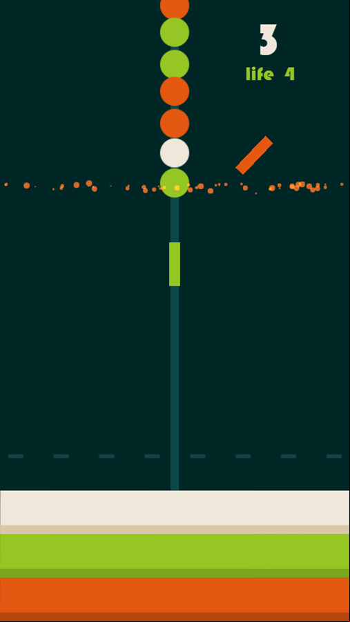 Color Dots Game Play Screenshot.