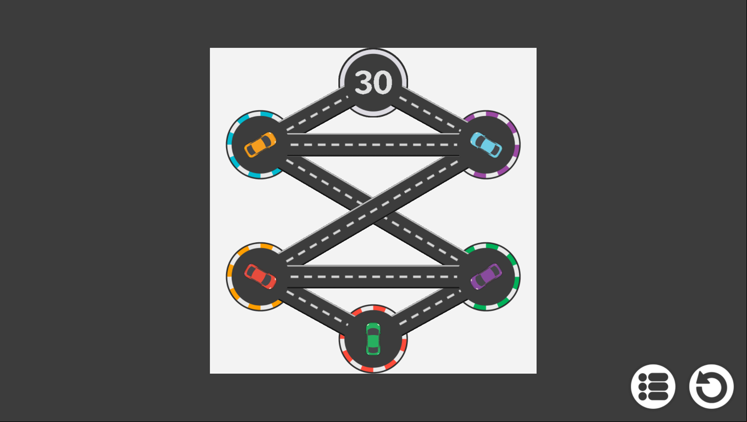 Color Parking Game Puzzle Challenge Screenshot.