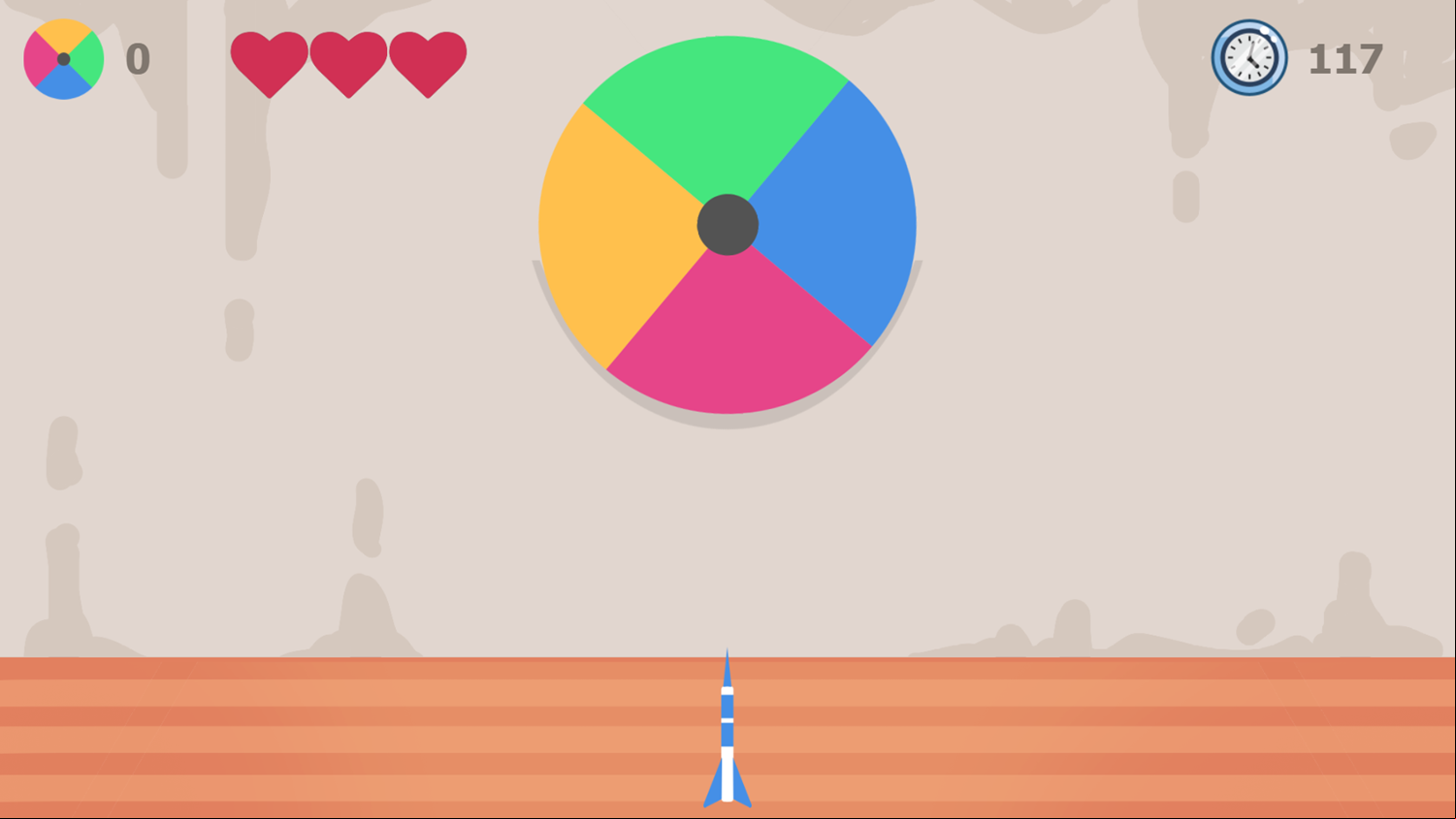 Colors Game Start Screenshot.