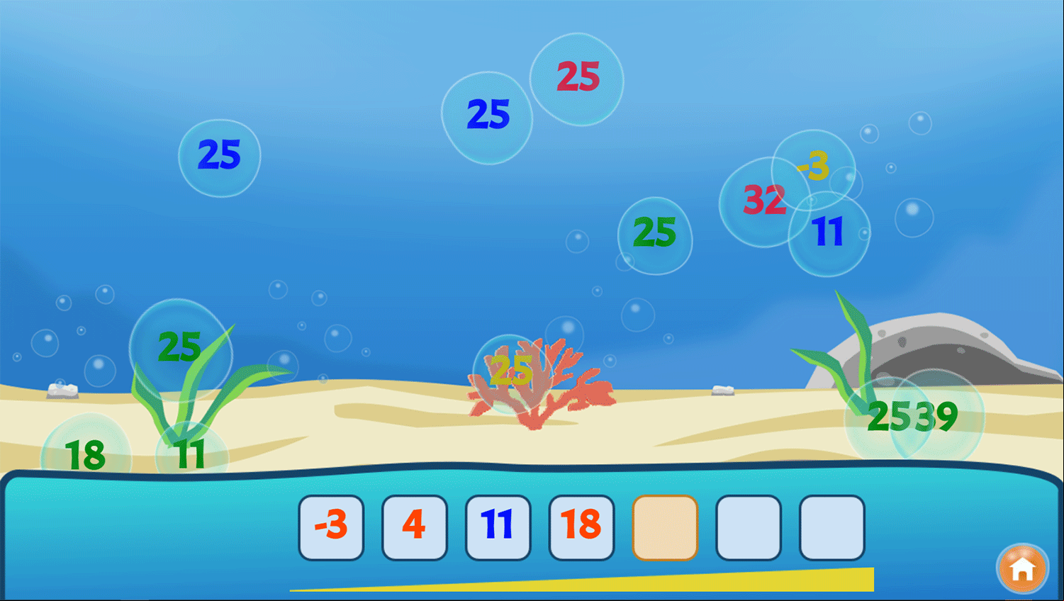 Complete The Sequence Game Screenshots.