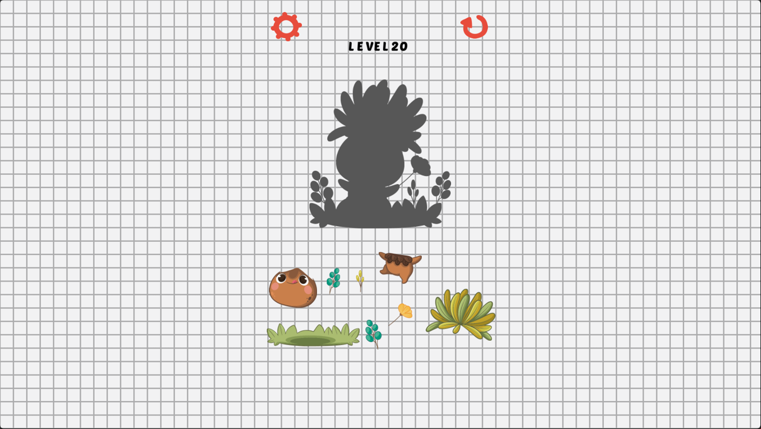 Connect Image Puzzle Game Level Progress Screenshot.