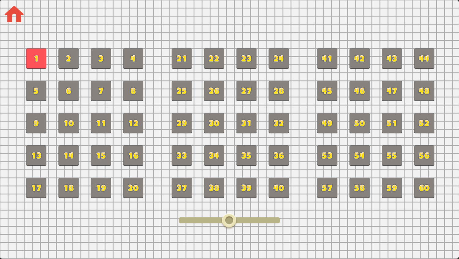 Connect Image Puzzle Game Level Select Screenshot.